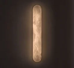 Applique murale, Tub Wide 45, 24V, Albâtre, L7cm, H45cm - Contain