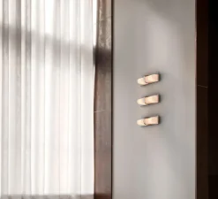 Applique murale, Ublo, aluminium, IP54, L20cm, H7,4cm - Astep