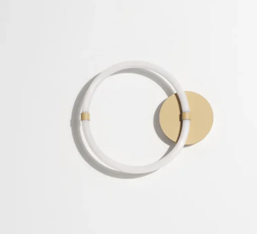 Applique murale, Unseen, applique O, LED, dim, 2700K, 660 lm, Ø34,4cm, H7cm - Petite Friture