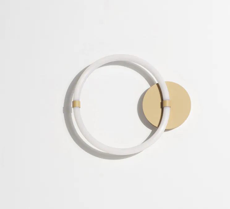 Applique murale, Unseen, applique O, LED, dim, 2700K, 660 lm, Ø34,4cm, H7cm - Petite Friture