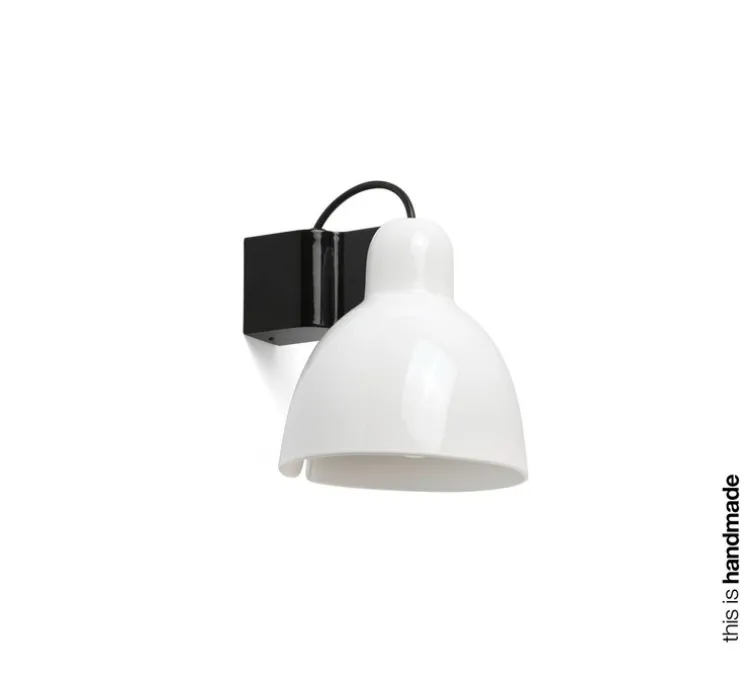 Applique murale, Venice, blanc, L16cm, H18cm - Faro