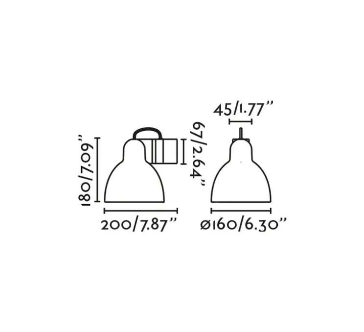 Applique murale, Venice, blanc, L16cm, H18cm - Faro