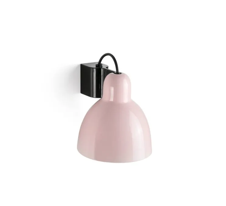 Applique murale, Venice, rose, L16cm, H18cm - Faro