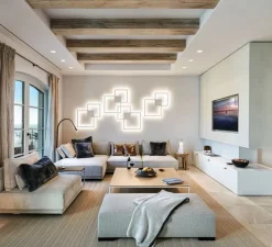 Applique murale, Venn 1.0 phase-cut dim, blanc, LED, 3000K, 2250lm, L72,4cm, H9cm - Wever & Ducré