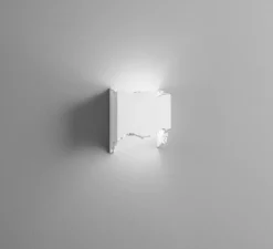 Applique murale, Vertbois, prêt à peindre, Lola, blanc, L14cm, H12cm - Nedgis