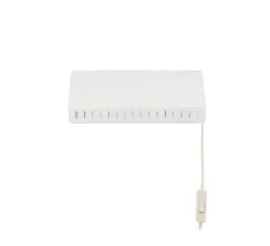 Applique murale, Vippa, blanc, L20,6cm, H7,8cm - Belid