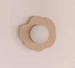Applique murale, Volubilis M, bois naturel, L23,5cm, H23cm - Little Anana