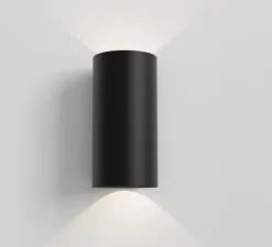 Applique murale, Yuma 240, noir mat, LED, dim, 2700K, 410 lm, Ø12,3cm, H24cm - Astro