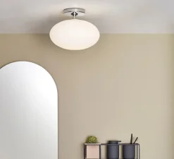 Applique murale, Zeppo, Chrome Poli, IP44, Ø30cm, H23cm - ASTRO LIGHTING