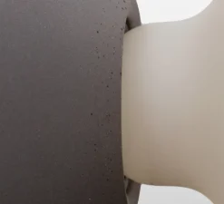 Applique ou plafonnier, Ada, Gris foncé, Ø17,5cm, H7,5cm - Plato Design