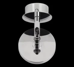 Applique ou plafonnier, Asteria spot, Acier brossé, LED, dim, 3000K, 500 lm, Ø12cm, H14,1cm - Umage