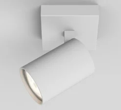 Applique ou plafonnier, Ascoli single, blanc mat, Ø8cm, H13cm - Astro Lighting