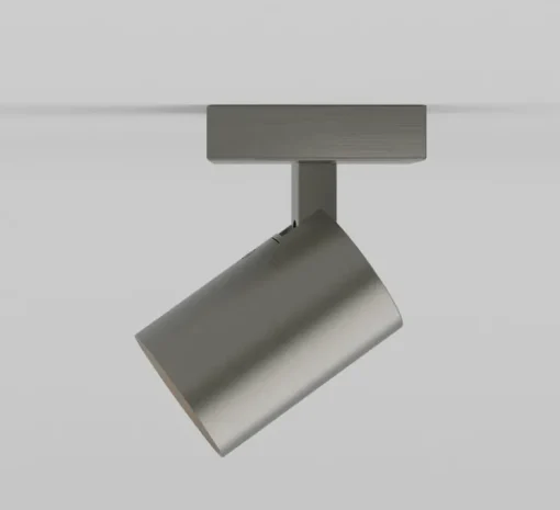 Applique ou plafonnier, Ascoli single, nickel mat, L8cm, H13cm - Astro Lighting