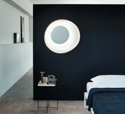 Applique ou plafonnier, Bahia, blanc, LED, 2850K, 4210lm, L70cm, H76cm - Foscarini