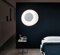Applique ou plafonnier, Bahia, variable, blanc, LED, 2850K, 4850lm, L70cm, H76cm - Foscarini