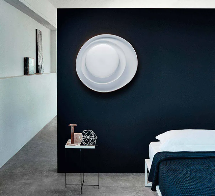 Applique ou plafonnier, Bahia, variable, blanc, LED, 2850K, 4850lm, L70cm, H76cm - Foscarini