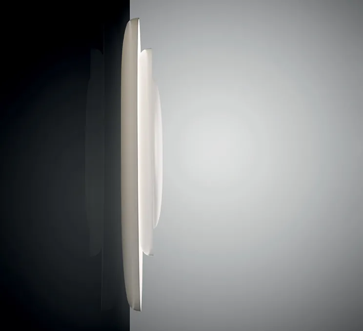 Applique ou plafonnier, Bahia, variable, blanc, LED, 2850K, 4850lm, L70cm, H76cm - Foscarini