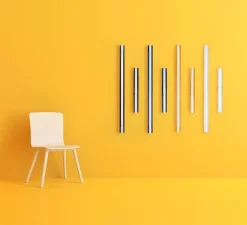 Applique ou plafonnier, Brad, blanc, L50cm, H5cm - Zangra