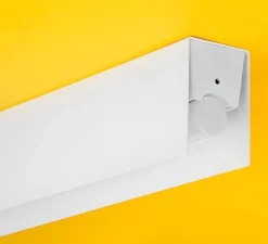 Applique ou plafonnier, Brad, blanc, L50cm, H5cm - Zangra