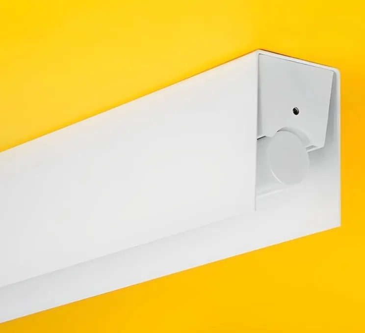 Applique ou plafonnier, Brad, blanc, L50cm, H5cm - Zangra