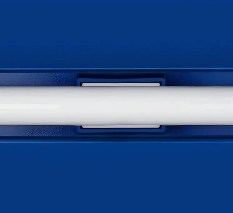 Applique ou plafonnier, Brad, bleu, L50cm, H5cm - Zangra