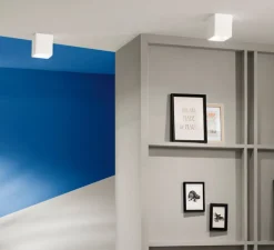 Applique ou plafonnier, Catherine Q1, blanc, L13cm, H11cm -Nedgis