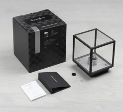 Applique ou plafonnier, Caged wet, petit, gris acier, IP44, L16,9cm, H17,3cm - Buster & Punch