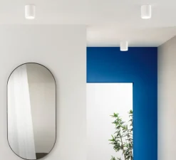 Applique ou plafonnier, Catherine R1, blanc, Ø13cm, H11cm -Nedgis