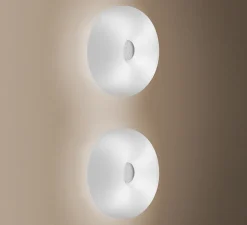 Applique ou plafonnier, Circus Piccola, blanc, Ø32cm, H12cm - Foscarini