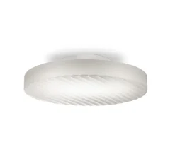 Applique ou plafonnier, Côte 48, fumé, LED, dim, 2700K, 1815 lm, Ø48cm, H13cm - Panzeri