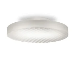 Applique ou plafonnier, Côte 37, fumé, LED, dim, 2700K, 1485 lm, Ø37cm, H13cm - Panzeri
