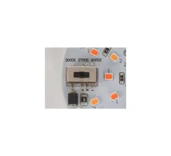 Applique ou plafonnier, Cyft, noir, IP44, LED, dim, 2700-3000-4000K, 330 / 350 / 380 lm, Ø13,2cm, H7,9cm - SLV