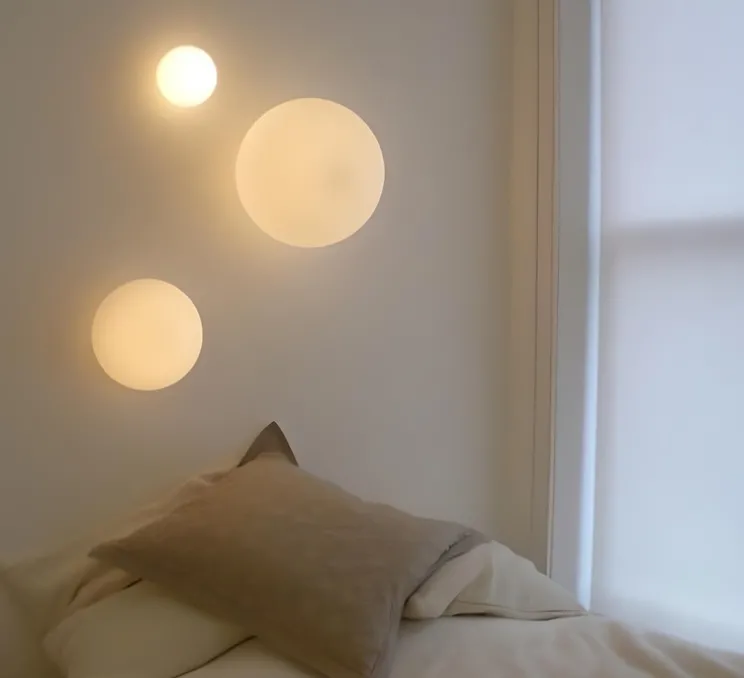 Applique ou plafonnier, Dioscuri, blanc, IP65, Ø35cm - Artemide