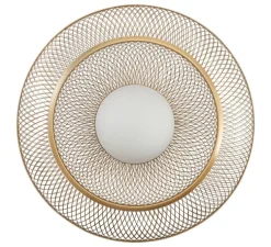 Applique ou plafonnier, Faraday medium, laiton, Ø45,3cm - Umage