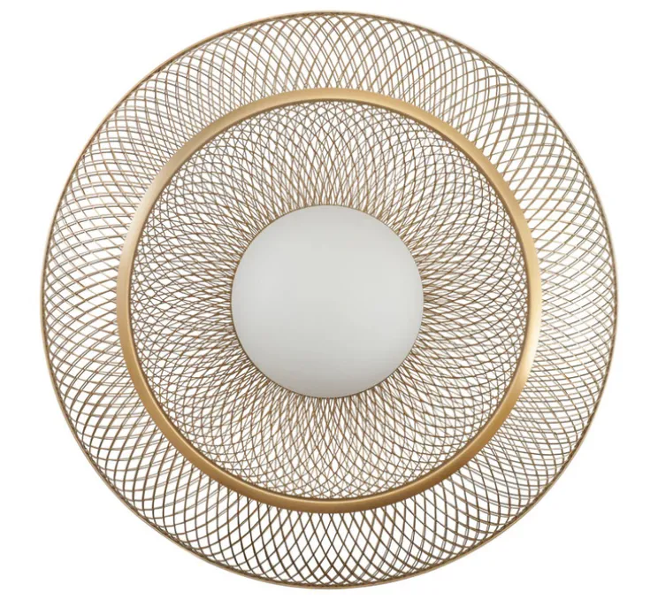 Applique ou plafonnier, Faraday medium, laiton, Ø45,3cm - Umage