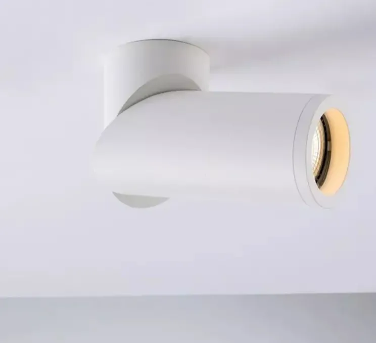 Applique ou plafonnier, Génisse, blanc, Ø6cm, H15,5cm - Nedgis