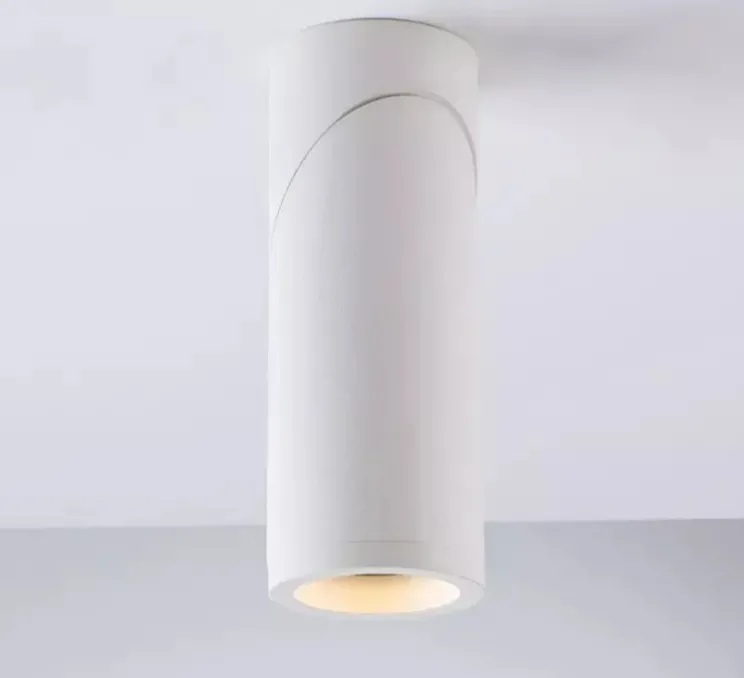 Applique ou plafonnier, Génisse, blanc, Ø6cm, H15,5cm - Nedgis