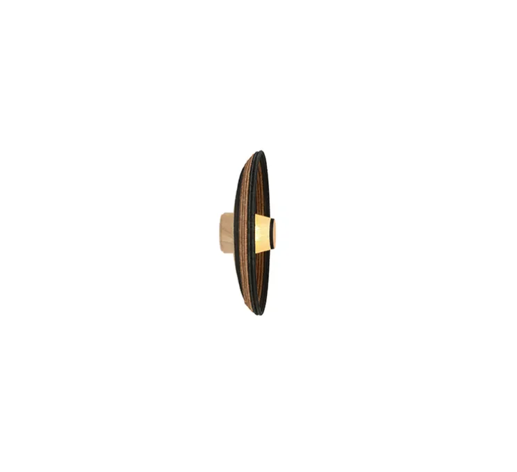 Applique ou plafonnier, Grass M, marron, Ø60cm, H7cm - Forestier