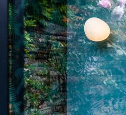 Applique ou plafonnier, Gregg Piccola, classe II, blanc, IP40, L13cm, H12cm - Foscarini