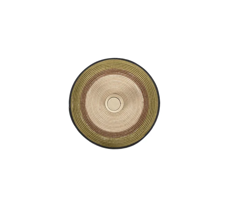 Applique ou plafonnier, Grass L, vert, Ø80cm, H9cm - Forestier