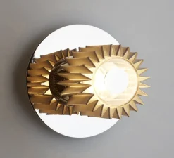Applique ou plafonnier, In the sun 190, or, or, Ø19cm, P17,3cm - Dcw editions
