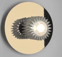 Applique ou plafonnier, In the sun 270, or, argent, Ø27cm, P17,3cm - Dcw editions