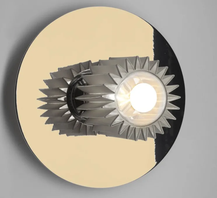 Applique ou plafonnier, In the sun 270, or, argent, Ø27cm, P17,3cm - Dcw editions