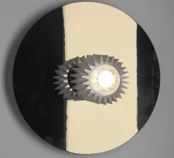 Applique ou plafonnier, In the sun 380, or, argent, Ø38cm, P17,3cm - Dcw editions