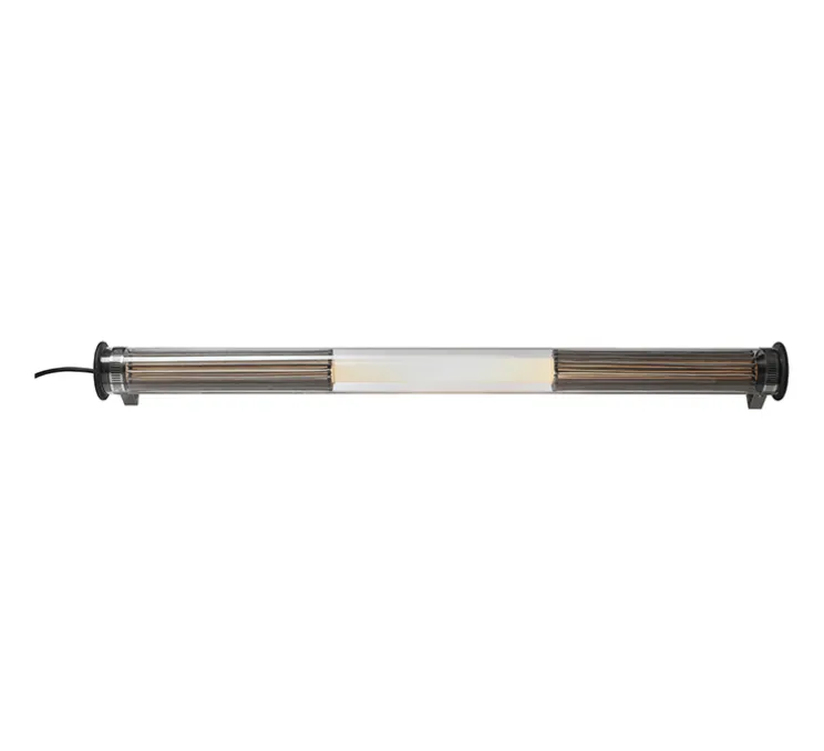 Applique ou plafonnier, In The Tube 360-1000, maille argentée, IP65, LED, 2700K, 570 lm, L100cm, H7cm - - DCW éditions Paris