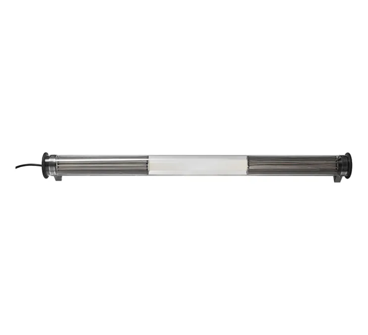 Applique ou plafonnier, In The Tube 360-1000, maille argentée, IP65, LED, 2700K, 570 lm, L100cm, H7cm - - DCW éditions Paris