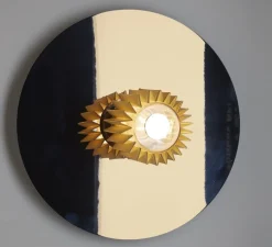 Applique ou plafonnier, In the sun 380, or, Ø38cm, P17,3cm - Dcw editions