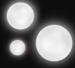 Applique ou plafonnier, Itka, blanc, IP65, Ø20cm, P8,5cm - Artemide