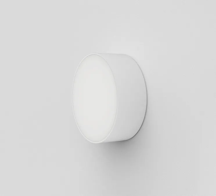 Applique ou plafonnier, Kea 150 Round , blanc, IP65, LED, 3000K, 566lm, L15cm, H15cm - Astro