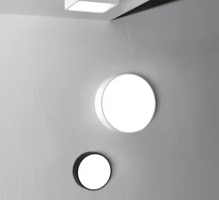 Applique ou plafonnier, Kea 150 Round , blanc, IP65, LED, 3000K, 566lm, L15cm, H15cm - Astro